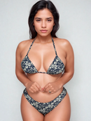 CONJUNTO SUSANA AVIADOR FLORAL AZUL