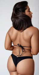 Asa Delta Empina Bumbum - Preto