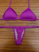 Biquíni Fita Frente Menor Fio Dental Roxo - JUJU