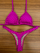 Asa Delta Fio Dental Poá Pink