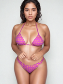 Marquinha Tradicional Tribal Rosa