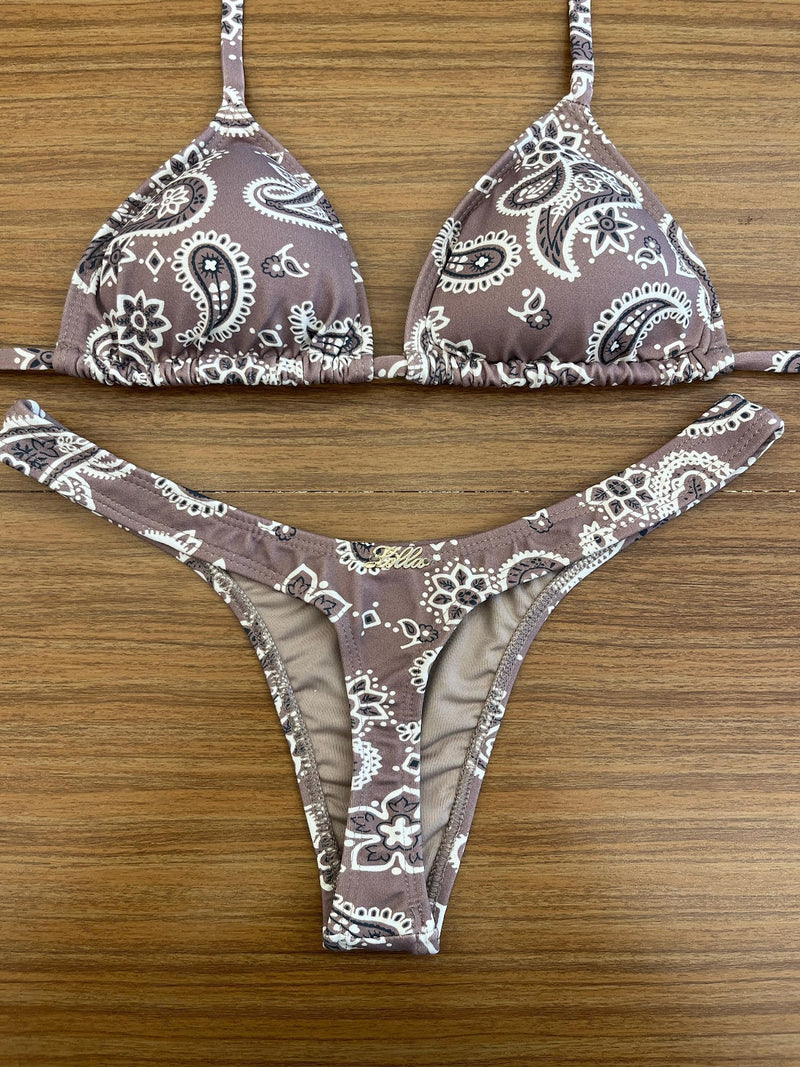 Asa Delta Fio Dental Bandana Bege